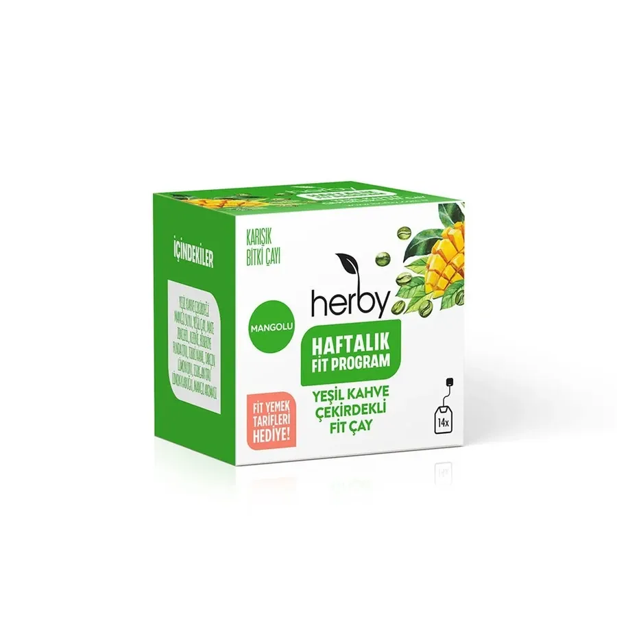 Herby Yeşil Çay Mango & Ananas 18'li