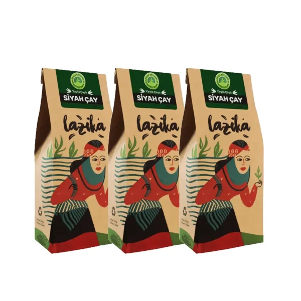 lazika-yayla-siyah-cay-seti-fiya Lazika 3'lü Siyah Çay Yayla Çaylı Seti