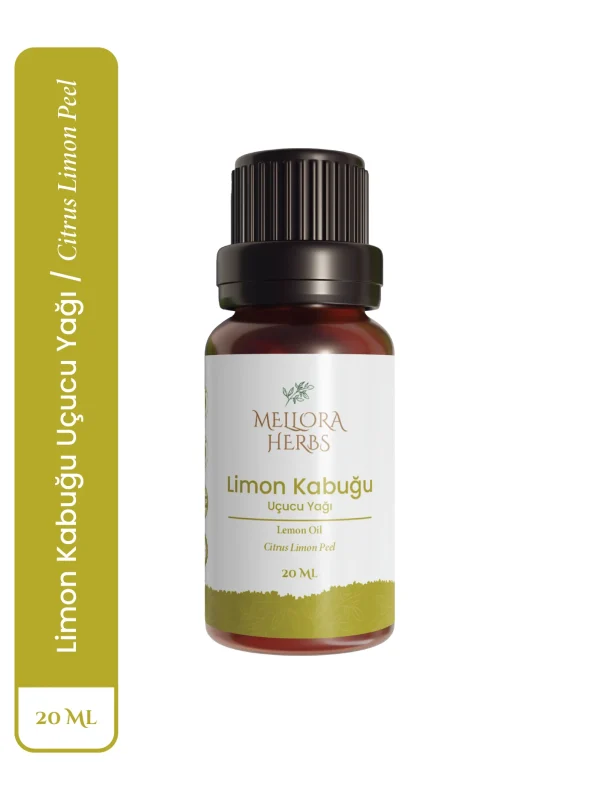 Limon Kabuğu Yağı Saf Limon Kabuğu Yağı 20 ML - Cilt Tonu Eşitleyici ve Aydınlatıcı C Vitamini Etkisi